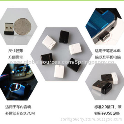 Chip Single T-flash USB Card Reader, 35 x 25 x 13mm Size